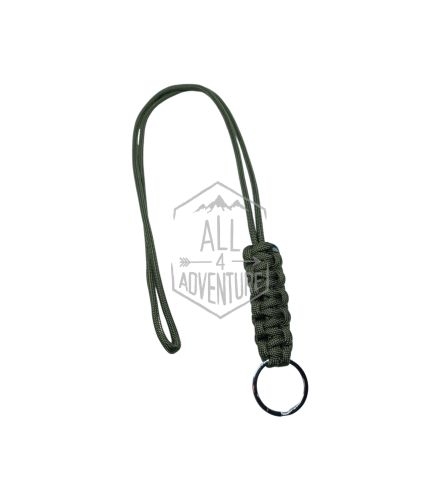 FITA PORTA-CHAVES PARACORD NÓ COBRA - VERDE