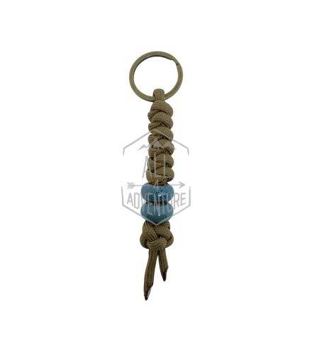 PORTA-CHAVES PARACORD ROSCA - COYOTE