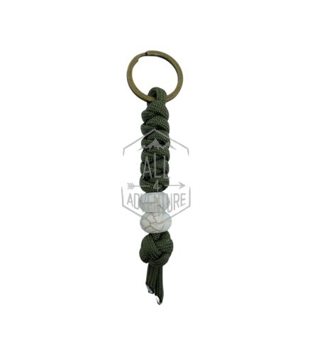 PORTA-CHAVES PARACORD ROSCA - VERDE
