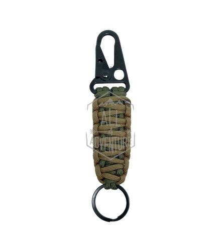 PORTA-CHAVES NÓ COBRA DUPLO - VERDE/COYOTE