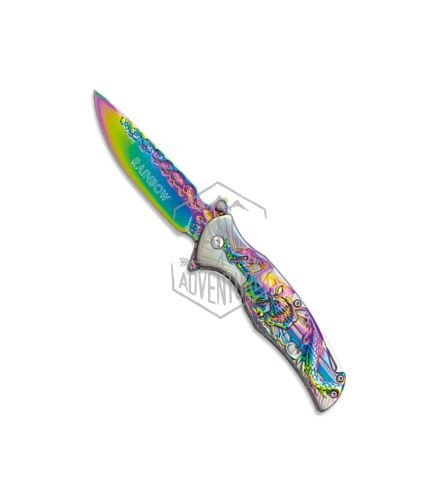 NAVALHA RAINBOW SKULLS